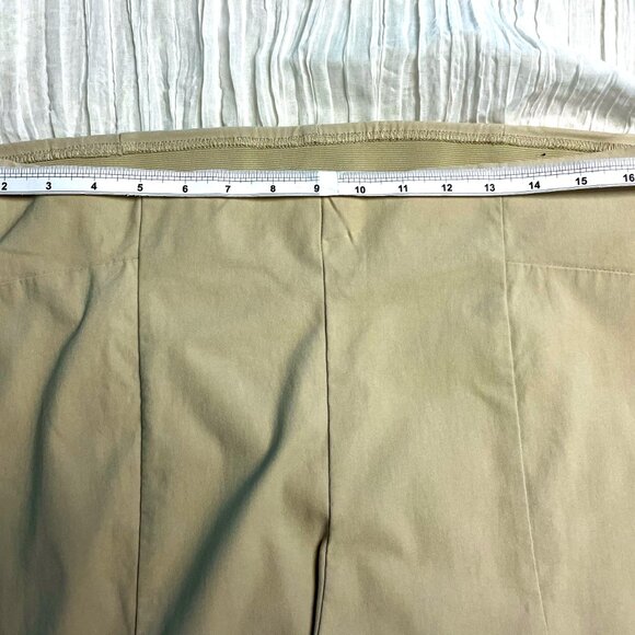 So Slimming by Chico’s Women’s Tan Pull On Stretch Pants Size 3 (XL/16) - Picture 4 of 5